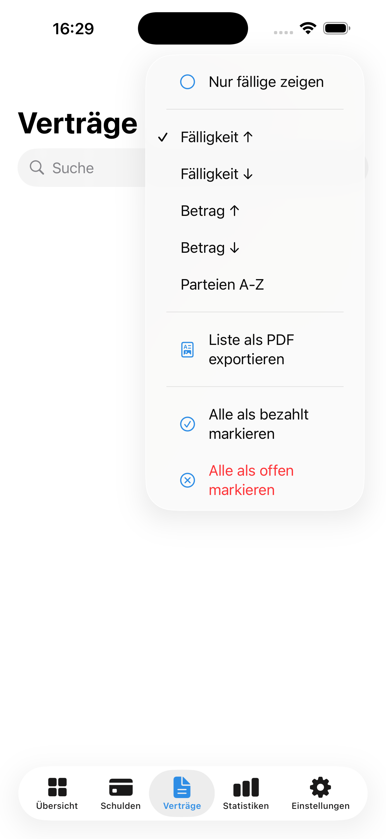 Debt Tracker Screenshot 3