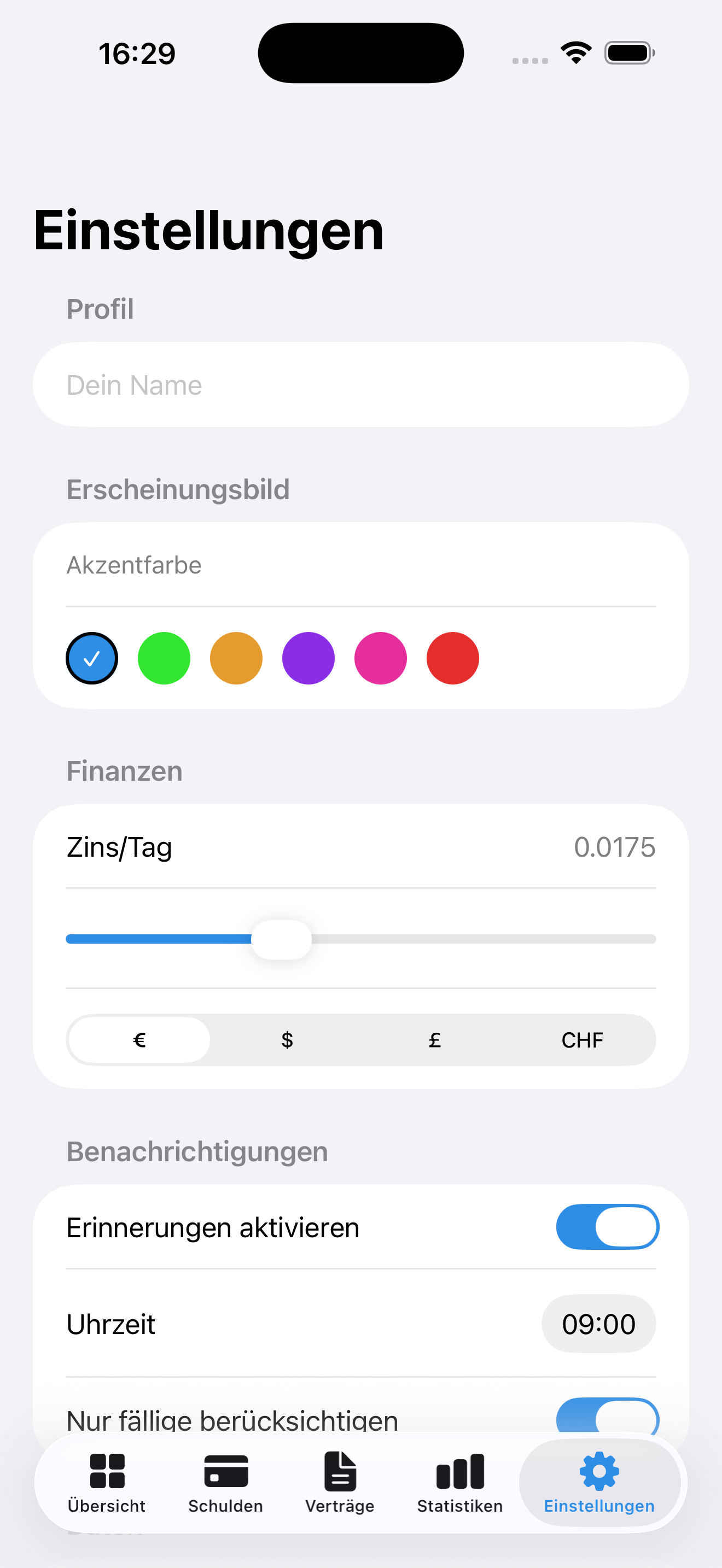 Debt Tracker Screenshot 4