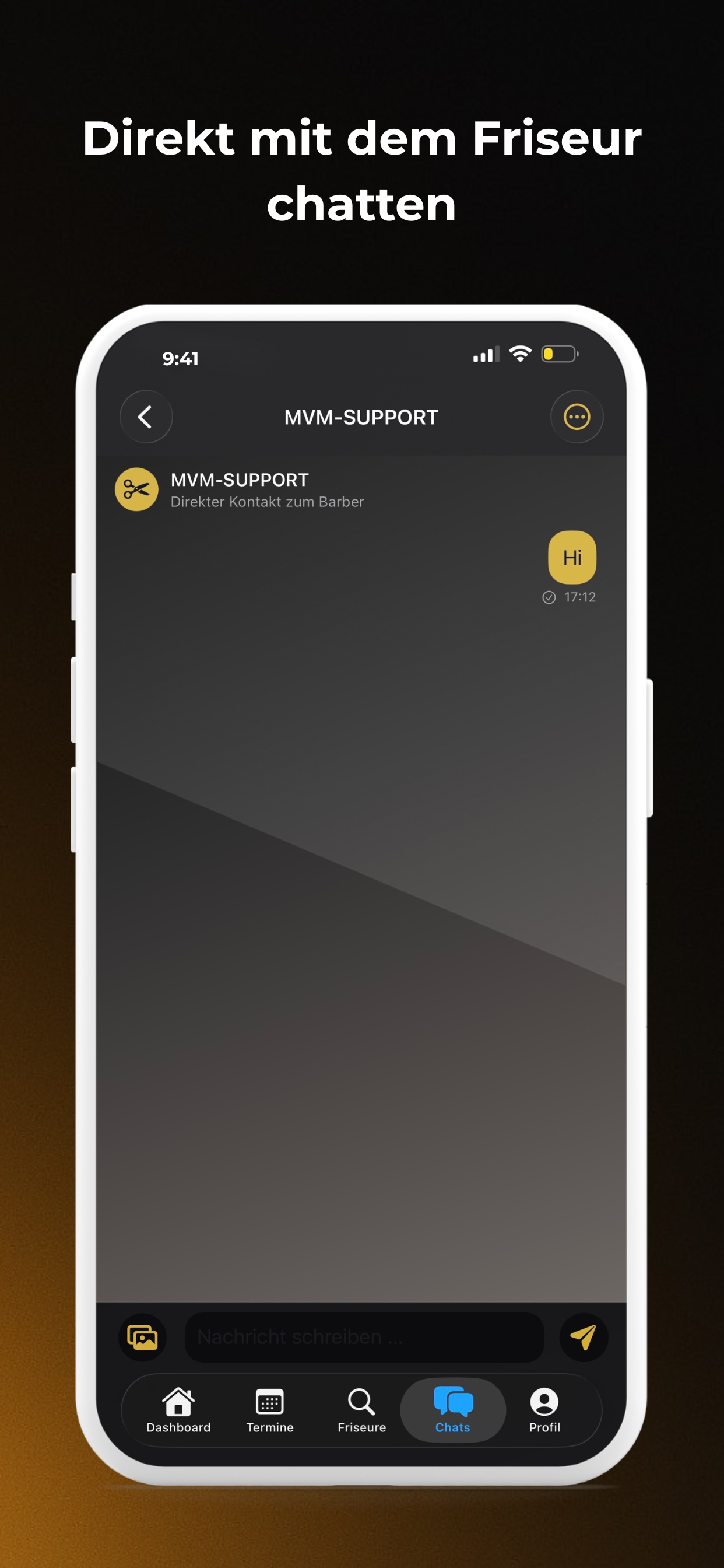 Barber-App Screenshot 5 – Services