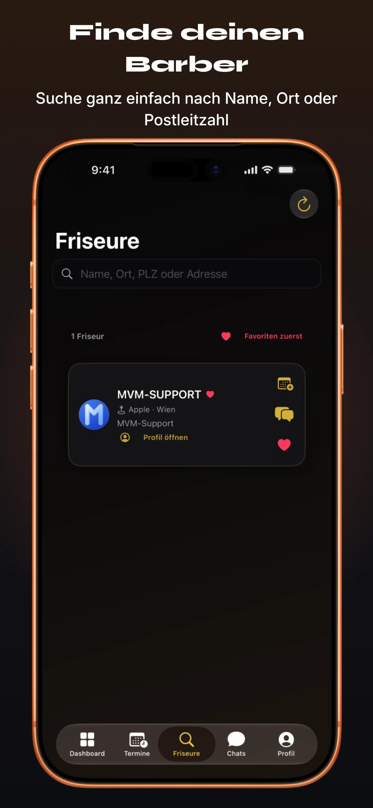 Barber-App Screenshot 8 – Finde deinen Barber